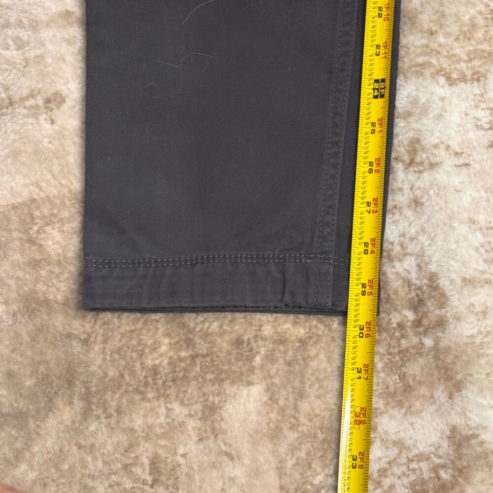 Fat Face Brand Slim Fit Cotton Stretch Chinos in Dark Grey, 38 - Picture 6 of 6